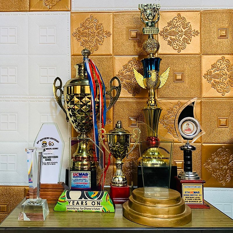 Platinum Montessori Schools awards and trophies